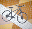 bicycle mosaic