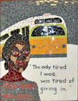 Rosa Parks mosaic